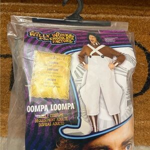 Willy Wonka Oompa Loompa Costume - White